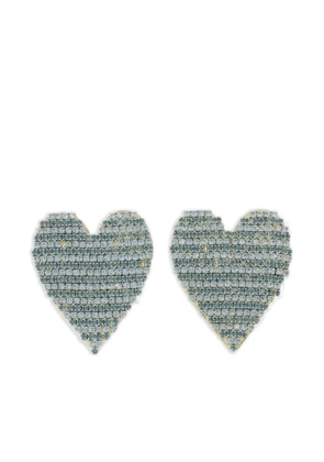 Shourouk Watermelon embellished earrings - Gold