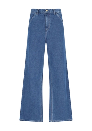Carhartt WIP logo-patch jeans - Blue