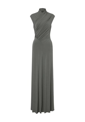 Alberta Ferretti stretch long dress - Grey