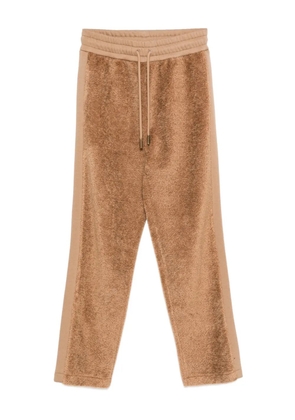 Moncler panelled track pants - Brown