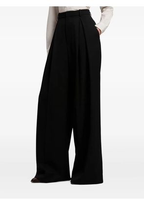 Ralph Lauren Collection pleated wide-leg trousers - Black