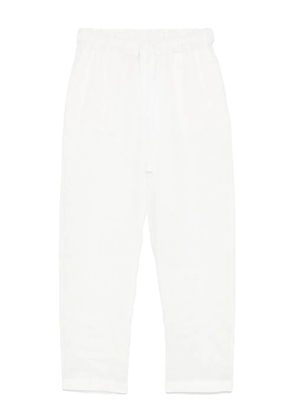 Semicouture linen trousers - White