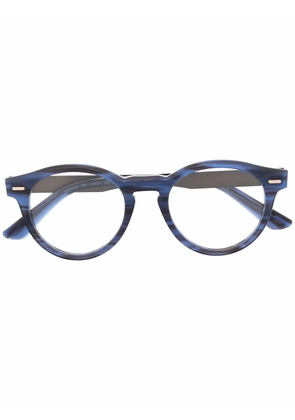Calvin Klein round frame glasses - Silver