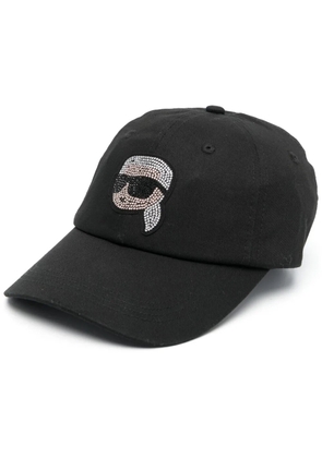 Karl Lagerfeld Ikonik 2.0 cap - 999 BLACK