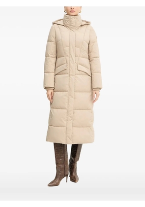 BOSS hooded puffer coat - Neutrals