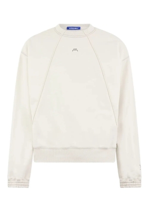A-COLD-WALL* panelled cotton sweatshirt - White