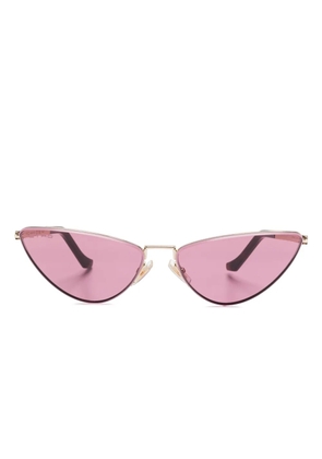 ETRO cat eye-frame sunglasses - Gold