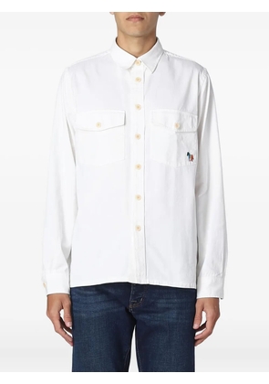 Paul Smith logo-detail shirt - White