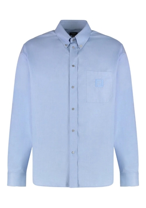 FENDI chest-pocket button-down shirt - Blue