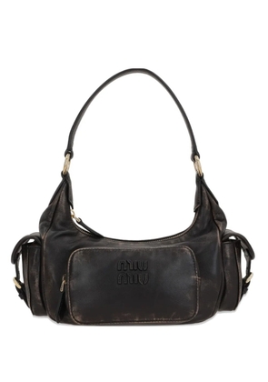Miu Miu lambskin tote bag - Brown