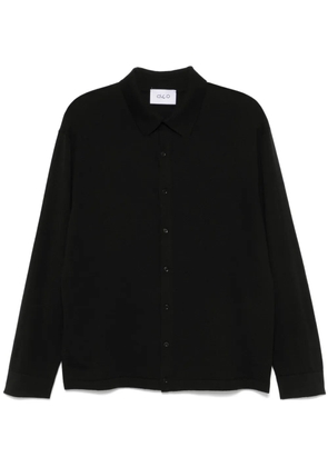 D4.0 wool cardigan - Black