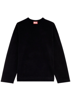 Diesel S-Macsis-Od cotton sweatshirt - Black