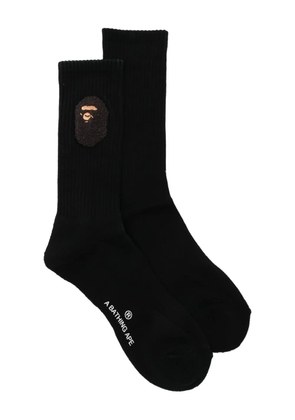 A BATHING APE® ape-head socks - Black