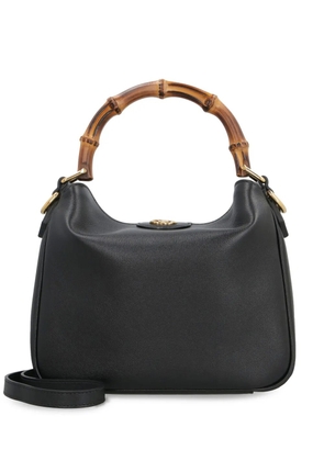Gucci small Diana leather tote bag - Black