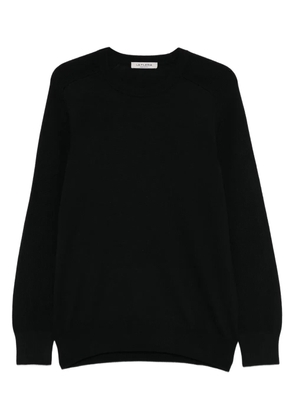 Fileria ribbed crew-neck sweater - Black