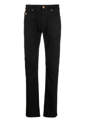 Versace mid-rise slim-fit jeans - Black