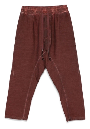 Isaac Sellam Experience textured-finish trousers