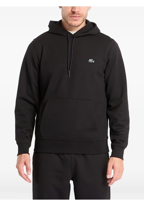 Lacoste logo-print hoodie - Black