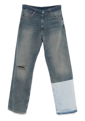 MM6 Maison Margiela colourblock jeans - Blue