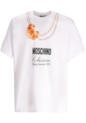Moschino printed T-shirt - White