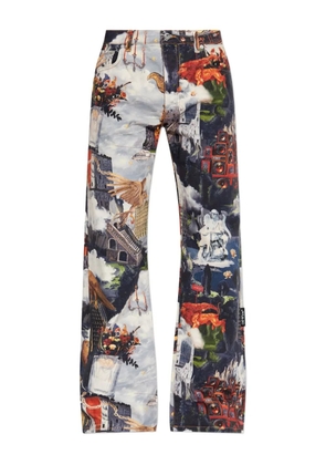 Off-White printed jeans - Blue