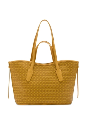 Coccinelle monogram straps tote bag - Yellow
