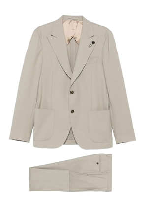 Lardini patch-pocket suit - Neutrals