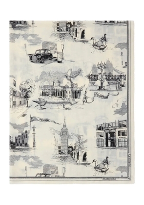 Burberry London Landmarks scarf - Neutrals