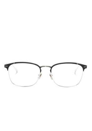 Leisure Society Club 55 round-frame glasses - Silver