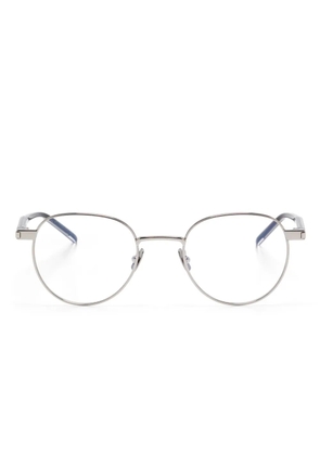 Saint Laurent Eyewear round-frame glasses - Silver