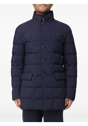 Fay double-front quilted puffer jacket - Blue