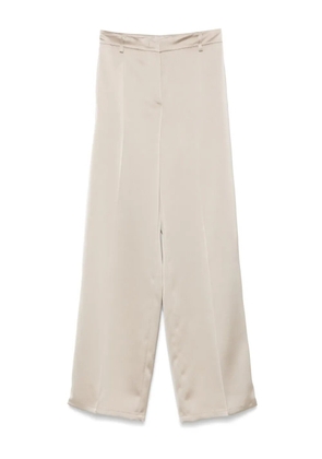 Blanca Vita satin trousers - Grey