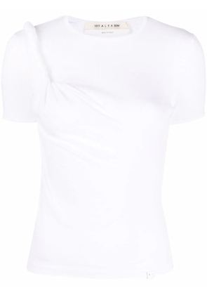 1017 ALYX 9SM asymmetric twist T-shirt - White