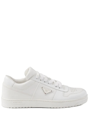 Prada Downtown leather sneakers - White