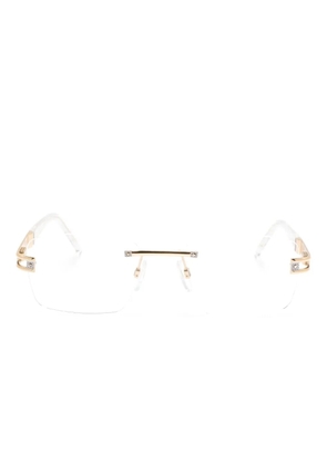 Cazal 7103 rimless glasses - Gold