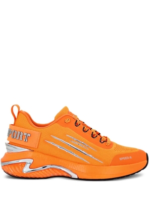 Plein Sport logo-embellished sneakers - Orange