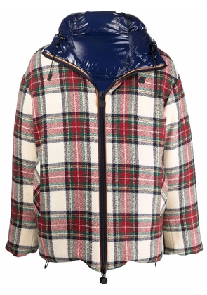 K-Way R&D virgin wool down-filled jacket - Neutrals