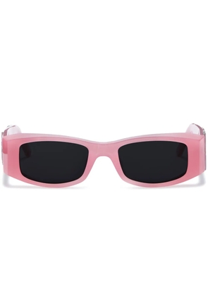 Palm Angels Eyewear Angel rectangle-frame sunglasses - Pink