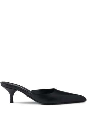 Prada leather mules - Black