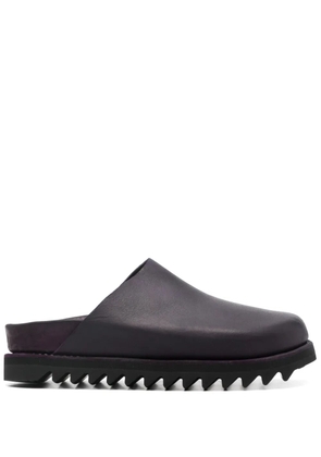 Guidi leather slides - Black