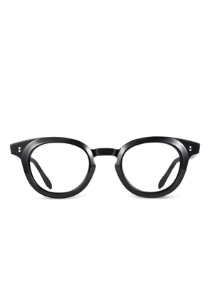 Massada round-frame glasses - Black