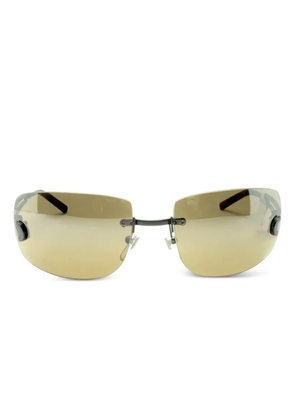 Dolce & Gabbana Eyewear rectangle-frama sunglasses - Brown