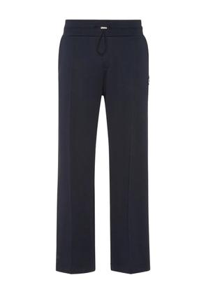 Billionaire logo-embroidered track pants - Blue