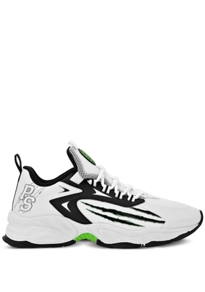 Plein Sport Lo-Top logo-print sneakers - White