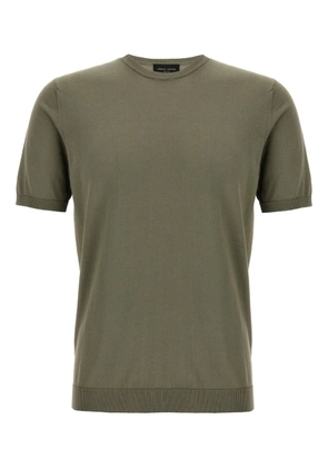 Roberto Collina knitted cotton T-shirt - Green