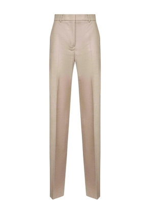 Max Mara Lambro high-rise pressed trousers - Neutrals