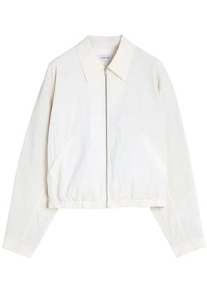 LEMAIRE zip-up jacket - White