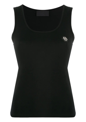 Philipp Plein logo tank top - Black