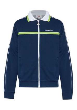 Casablanca logo-detail sweatshirt - Blue