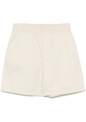 Axel Arigato Stitch Embroidered shorts - Neutrals